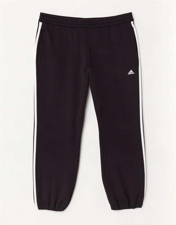 Adidas Damen Trainingshose Jogger UK 14 Large Schwarz Polyester