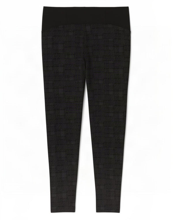 Marks & Spencer Damen Freizeithose UK 16 Large W34 L27 Schwarz Geometrisch