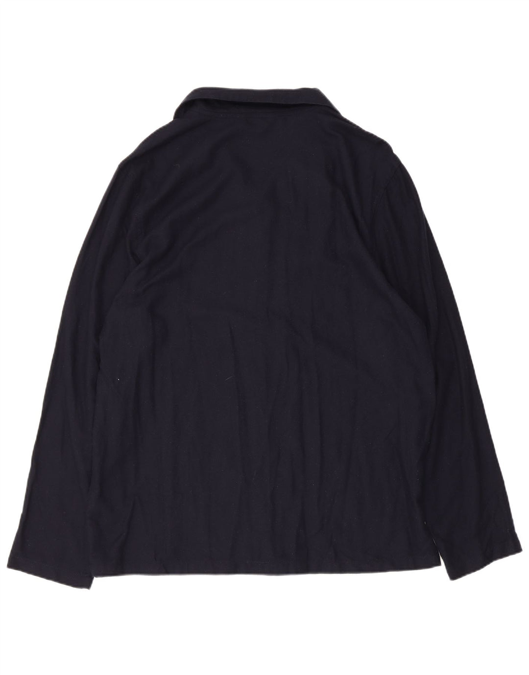 Tommy Hilfiger Herrenhemd, groß, marineblau, kariert, Viskose