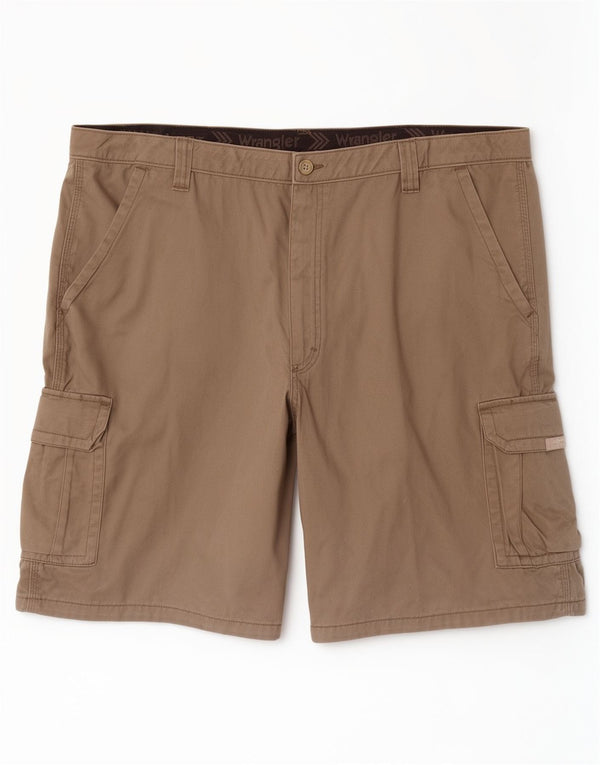 Wrangler Herren Cargoshorts XL W42 Graue Baumwolle