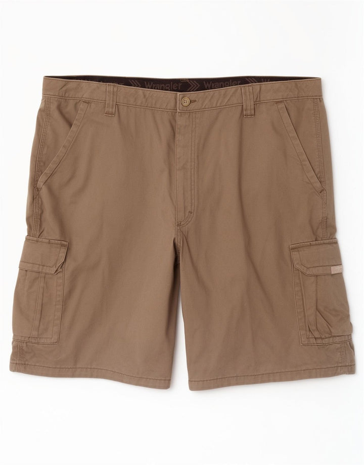 Wrangler Herren Cargoshorts XL W42 Graue Baumwolle