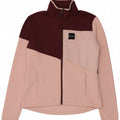 Columbia Damen-Trainingsanzug-Top-Jacke, UK 14, mittelrosa, Farbblock