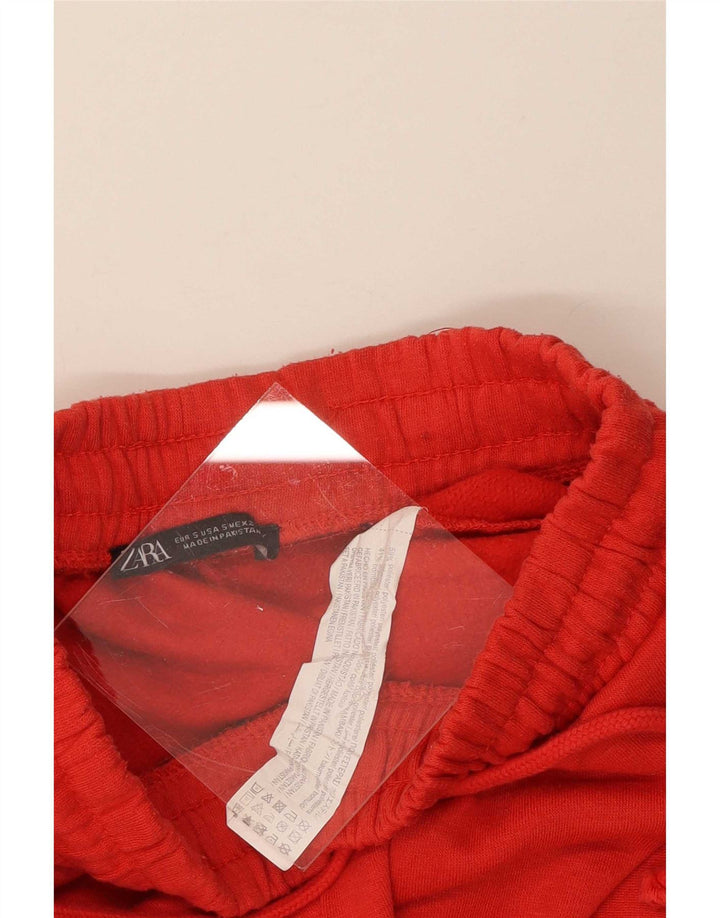 Zara Damen-Trainingshose, Jogginghose, Größe S, Größe S, Rot, Polyester