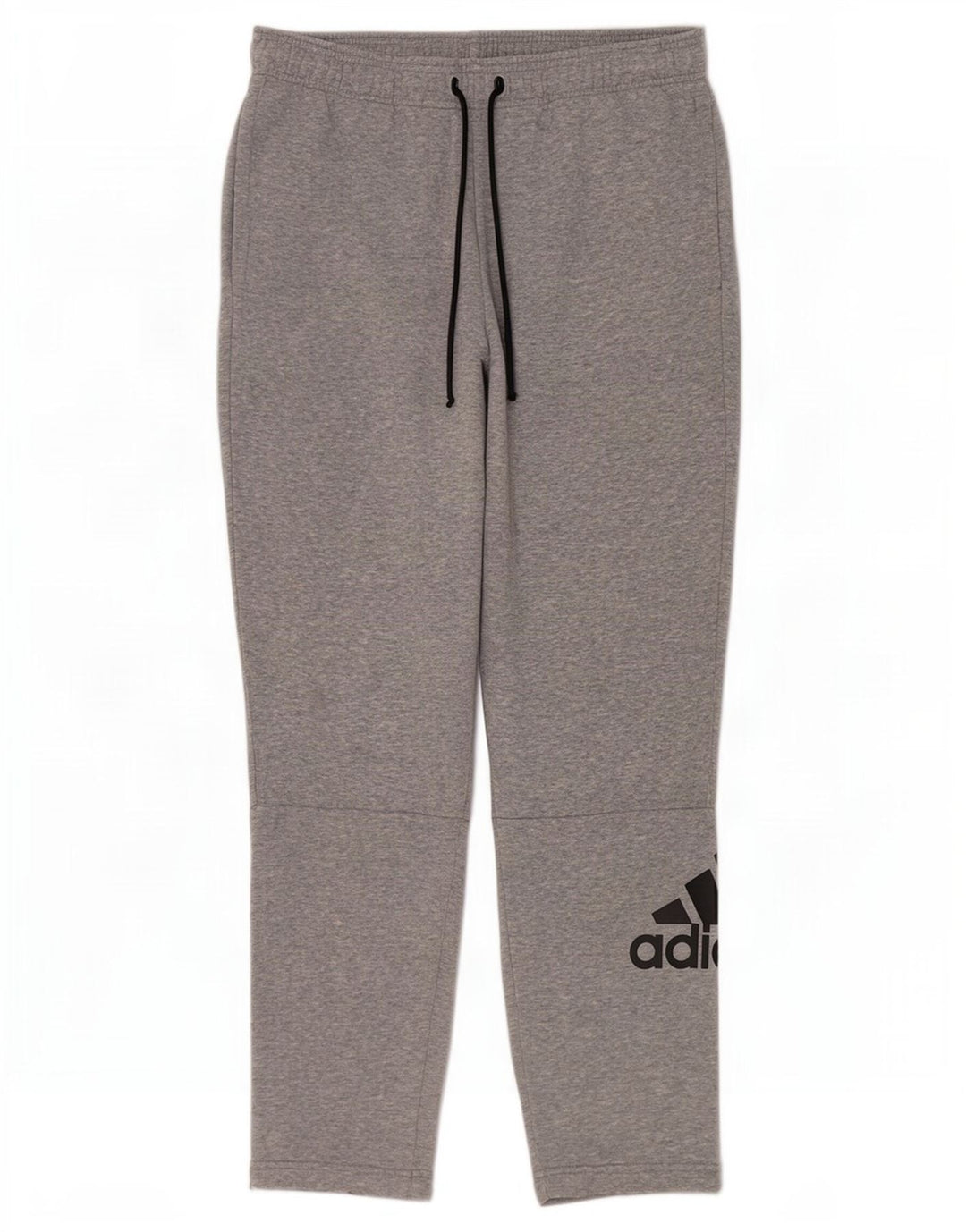Adidas Herren-Trainingshose mit Grafik, groß, aus grauer Baumwolle