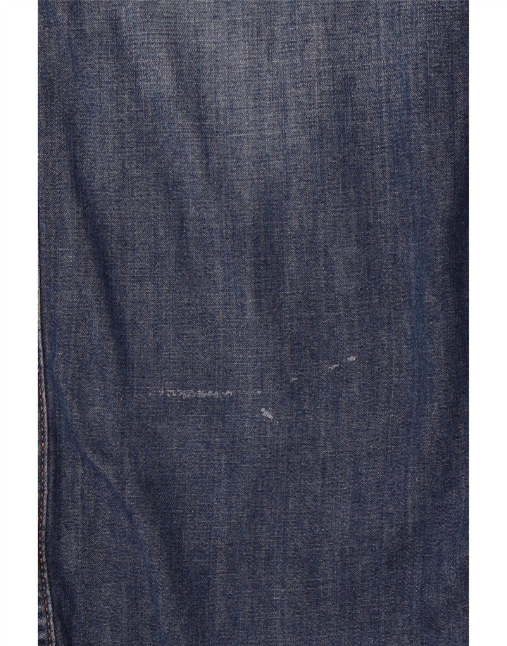 Timberland Herren-Jeanshemd mit schmaler Passform, große blaue Baumwolle