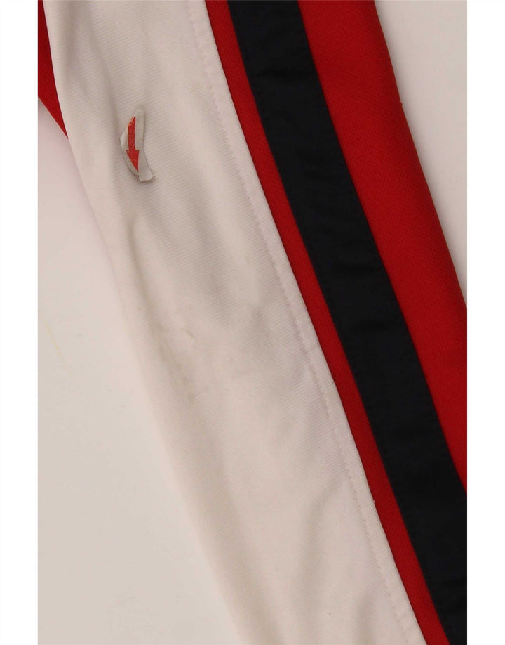 Lotto Damen-Trainingsanzug-Top-Jacke, UK 16, Größe L, Rot, Farbblock