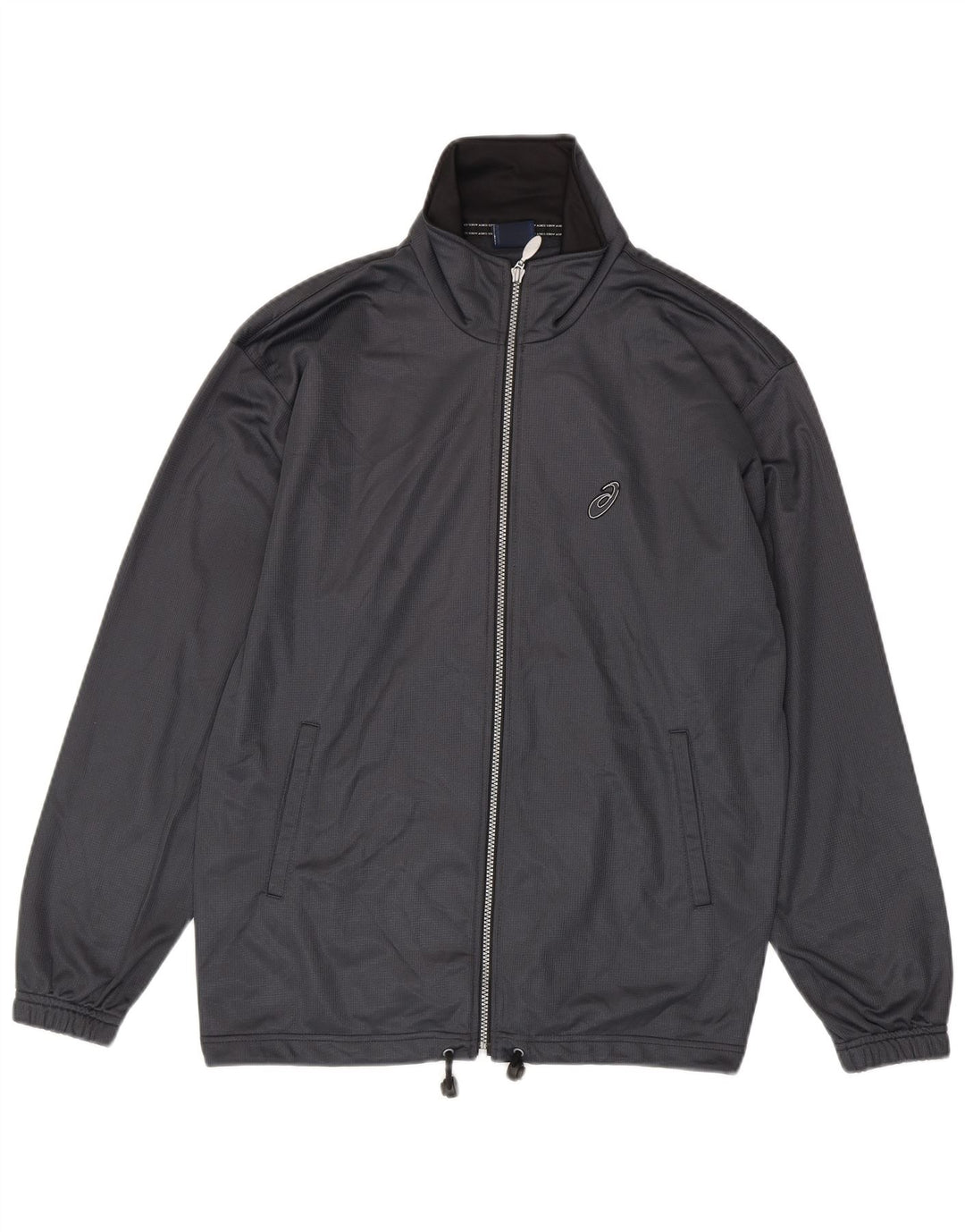 ASICS Herren-Trainingsanzugoberjacke Mittelgrau