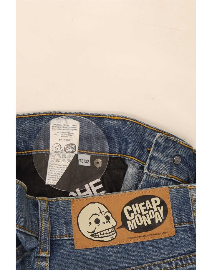 Cheap Monday Slim-Jeans für Damen, W29, L32, Blau, Baumwolle