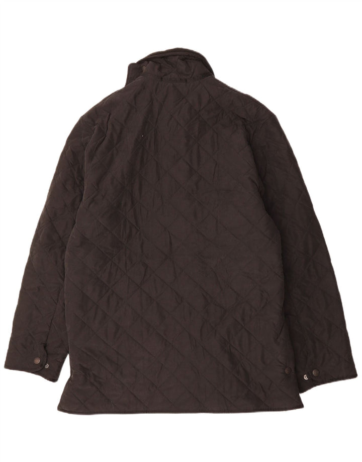 BARBOUR Herren Steppjacke UK 40 Large Schwarz
