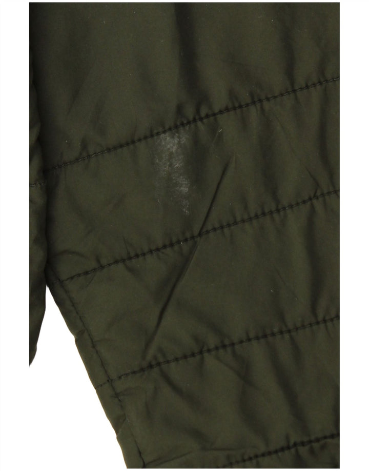 Jack & Jones Herren-Jacke mit Kapuze, gepolstert, UK 42, XL, Grün, Polyester