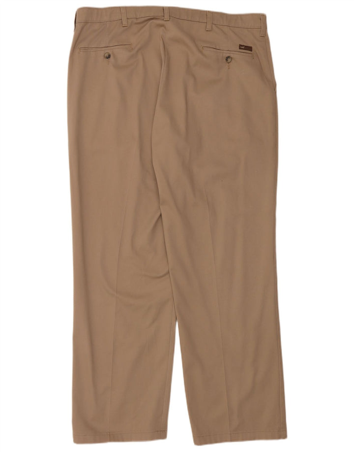 LEE Herren-Chinohose mit gerader Passform, gerade Passform, W40, L32, beige Baumwolle