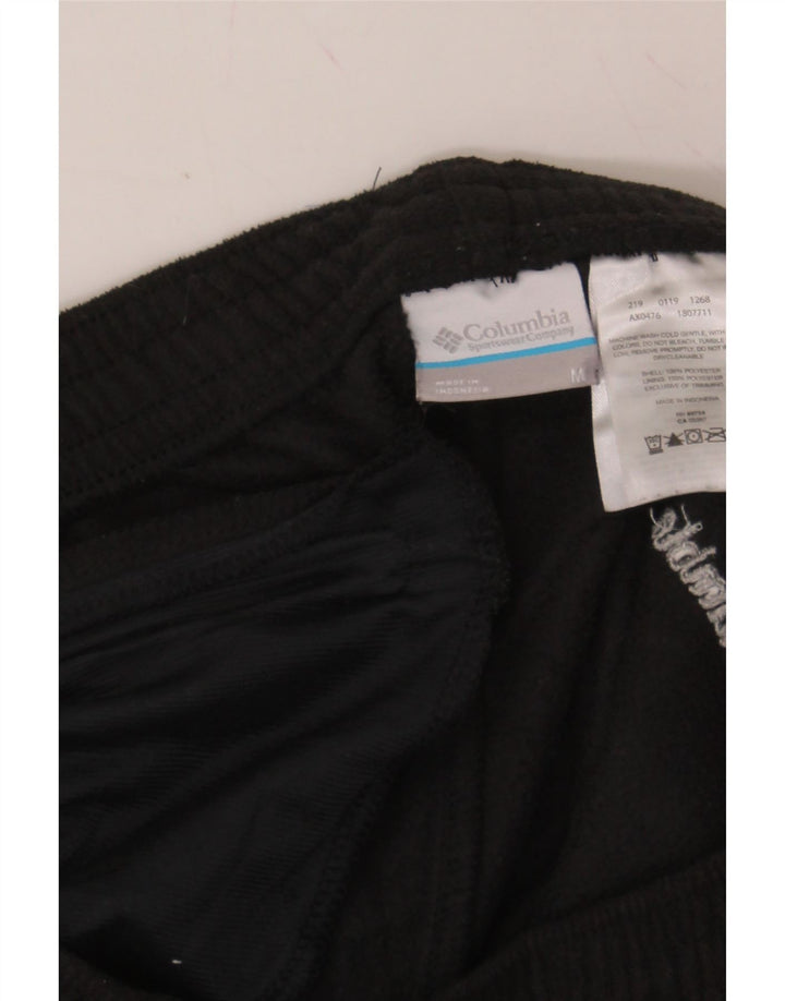 COLUMBIA Womens Tracksuit Trousers UK 14 Medium  Black Polyester Vintage Columbia and Second-Hand Columbia from Messina Hembry 
