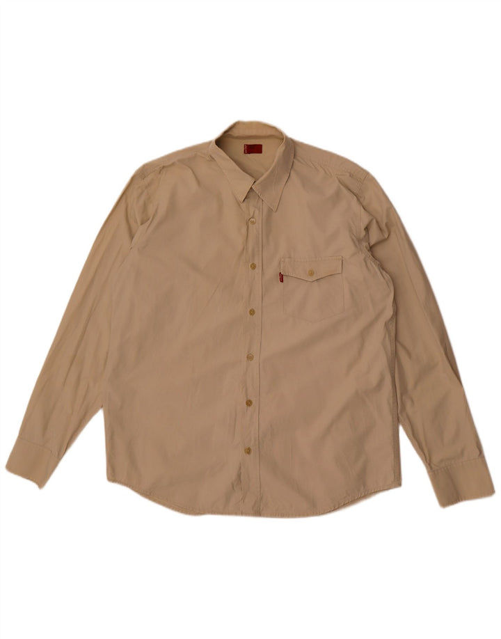 Levi's Herrenhemd Large Beige Baumwolle