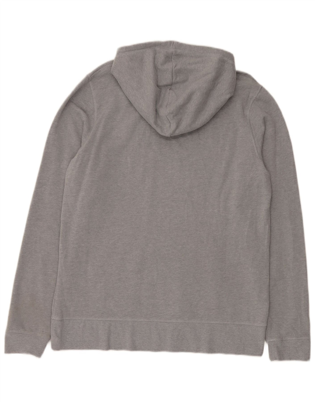 Reebok Herren Kapuzenpullover, groß, graue Baumwolle