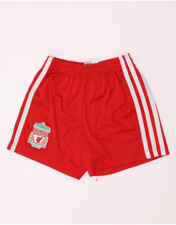 Adidas Liverpool Graphic Sportshorts für Jungen, 3–4 Jahre, rotes Polyester