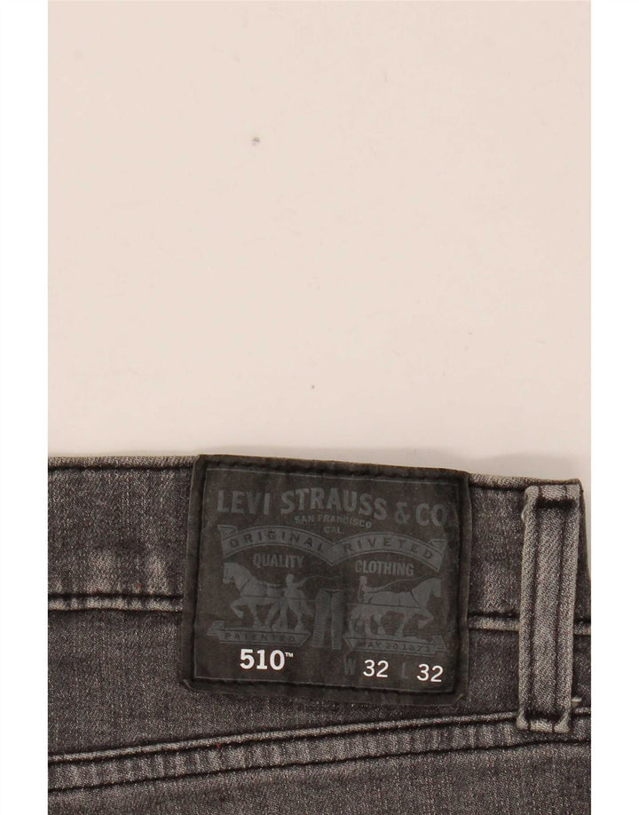 Levi's Herren 510 Skinny Jeans W32 L32 Grau