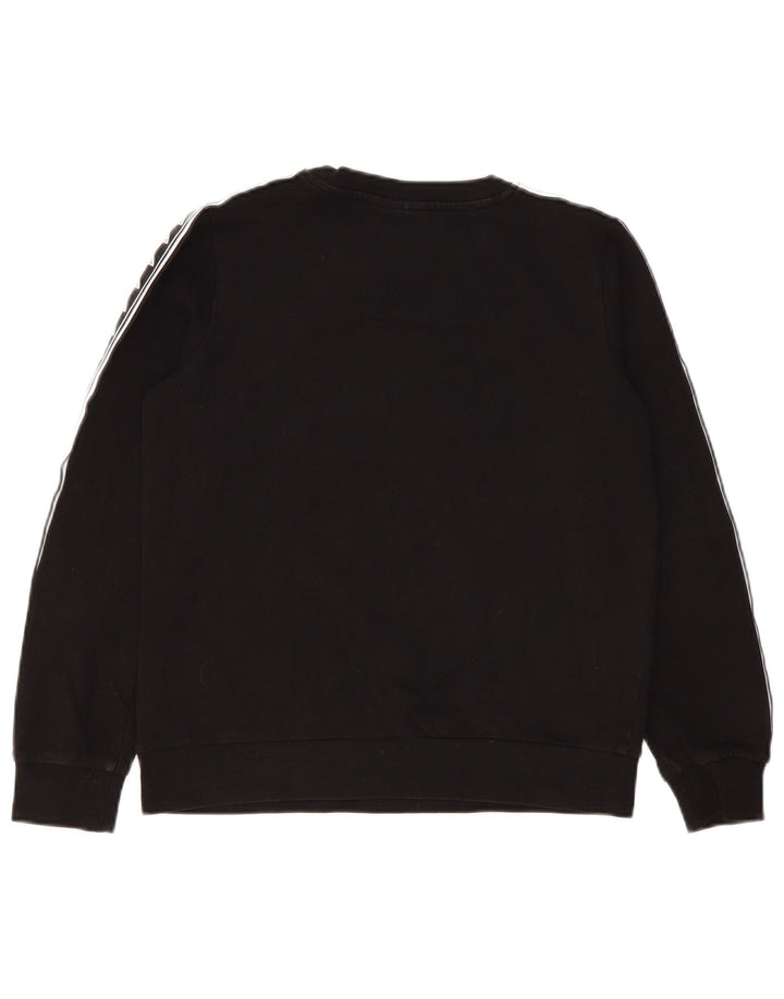 Ellesse Herren Heritage Graphic Sweatshirt Pullover Small Schwarz Farbblock
