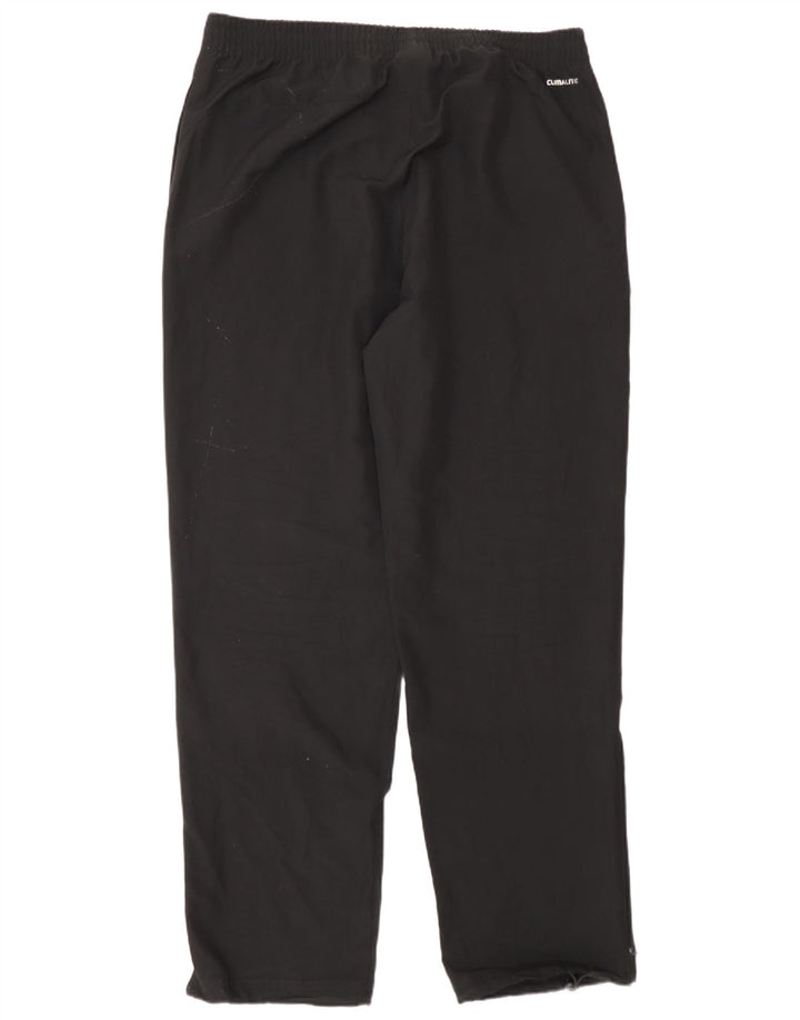 Adidas Herren-Trainingshose, groß, aus schwarzem Polyester