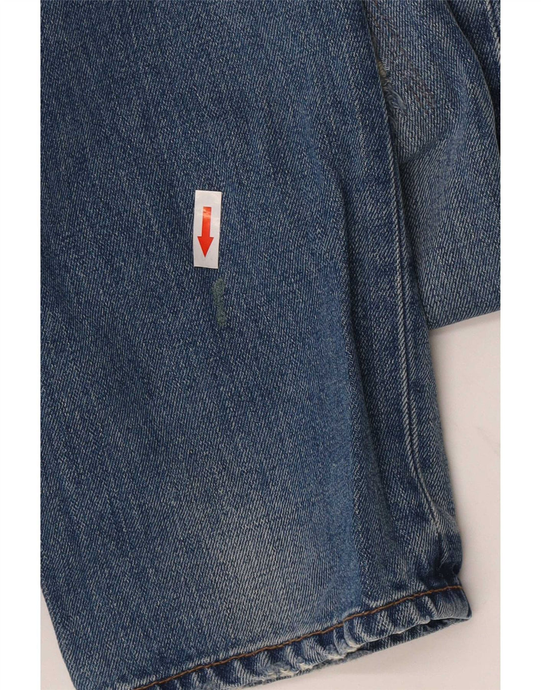 Fat Face Herren Distressed Slim Jeans W32 L33 Blaue Baumwolle