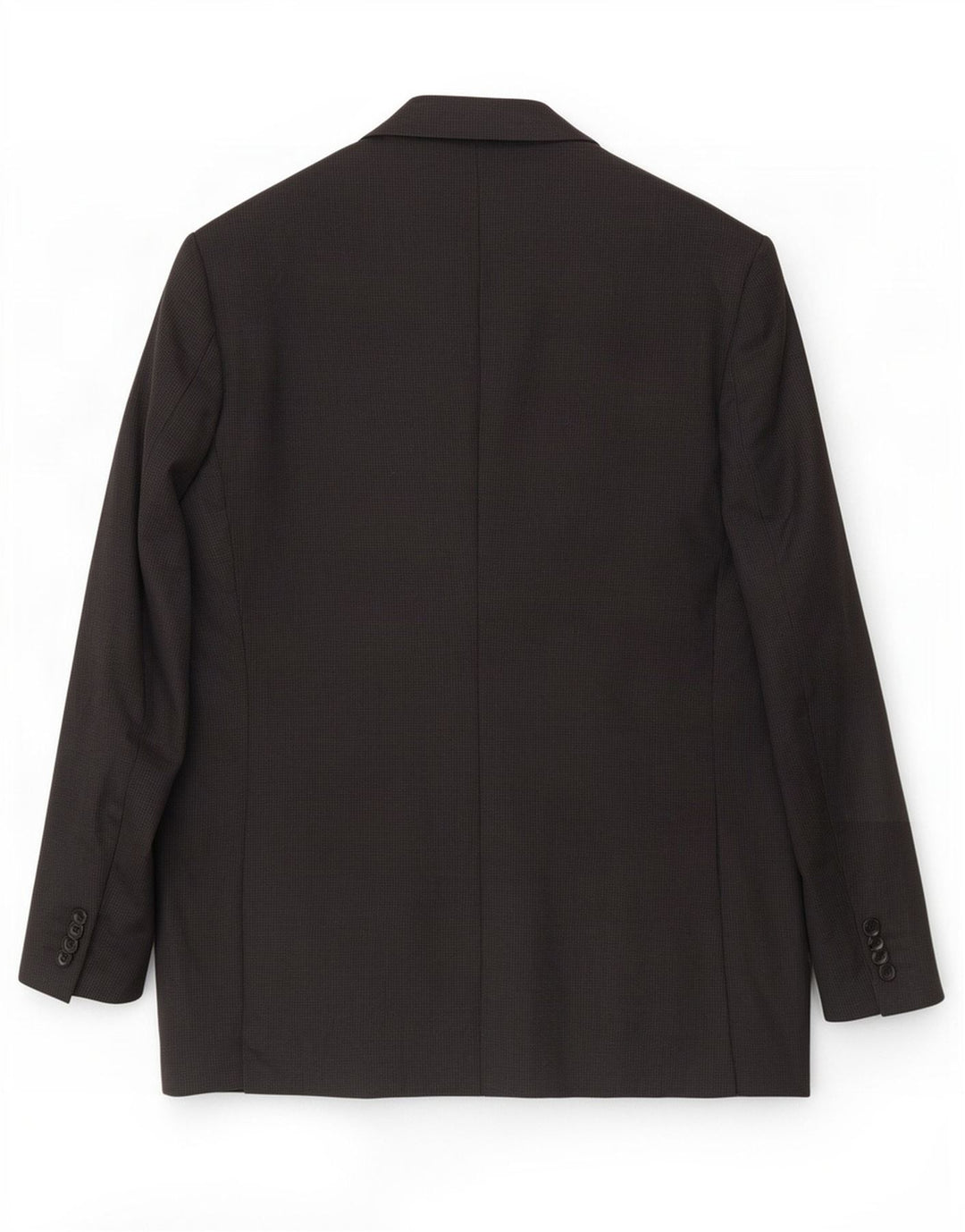 Loro Piana Herren-Blazer mit 2 Knöpfen, IT 48, Mittelschwarze Schurwolle