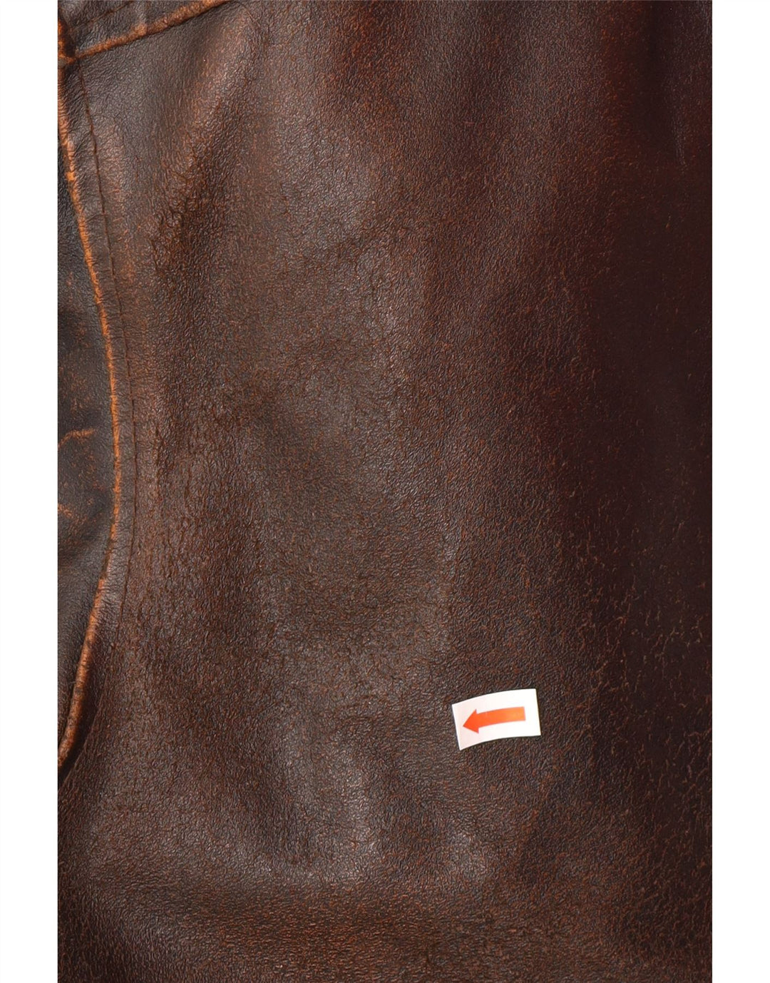 ALAN GORDON Herren Lederjacke IT 52 XL Braunes Leder