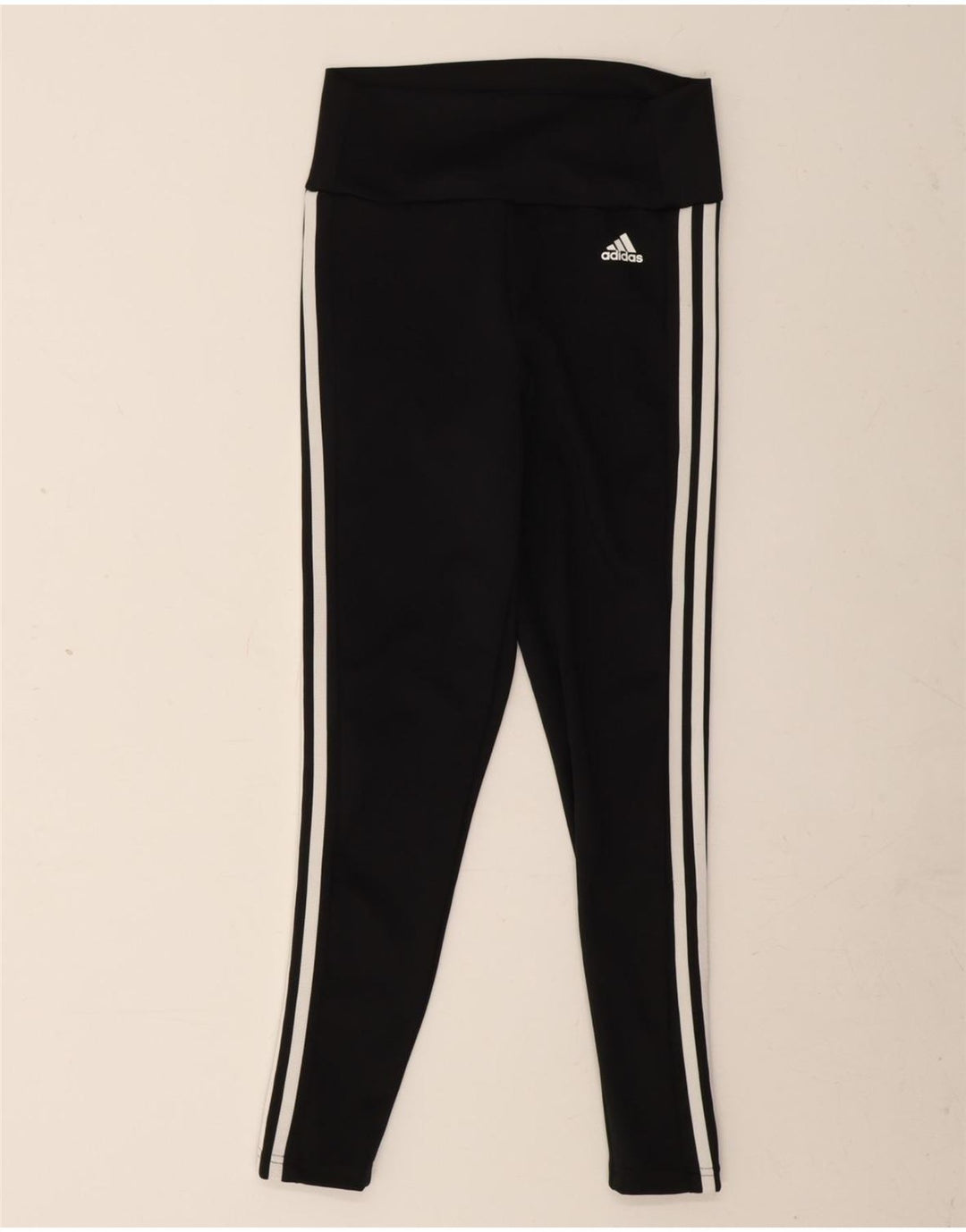 Adidas Damen Aeroready Leggings UK 8/10 Small Schwarz Polyester
