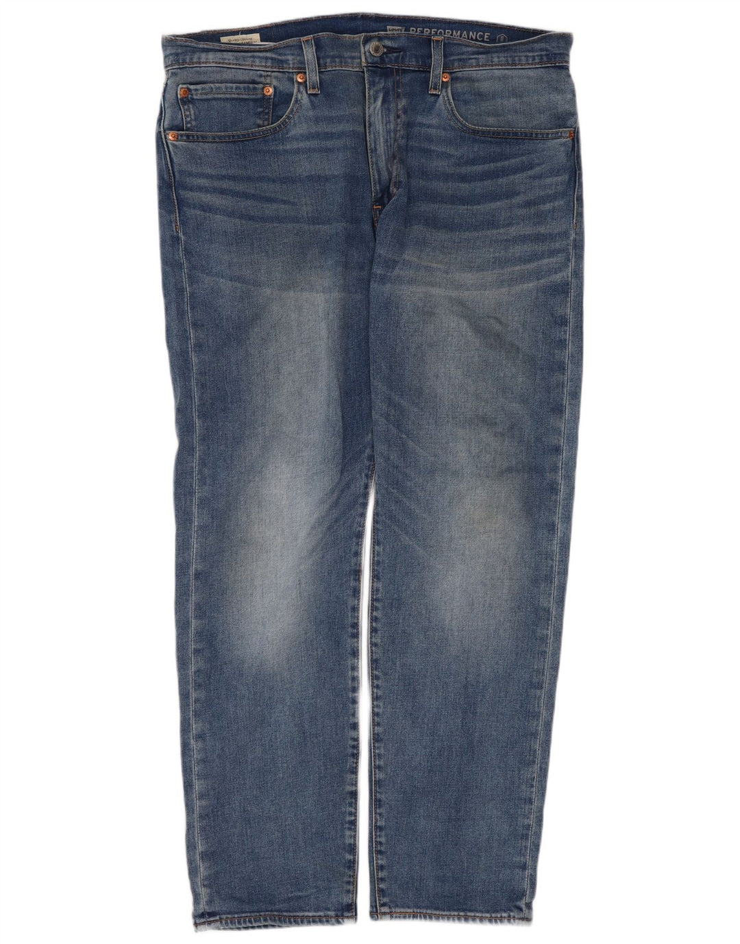 Levi's Herren 502 Straight Jeans W34 L30 Blaue Baumwolle