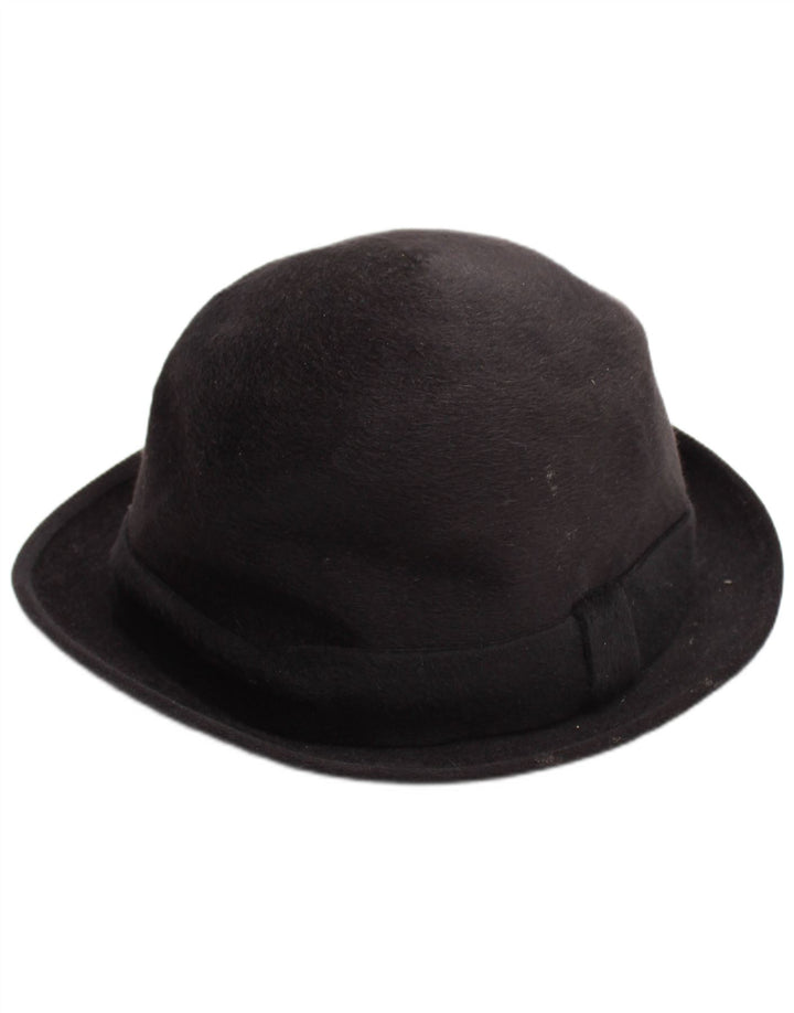 Borsalino Herren-Bowlerhut, mittelgroß, Schwarz, klassisch