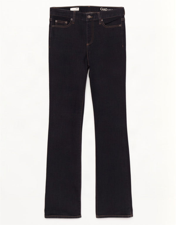 Gap Womens Bootcut Jeans W24 L33 Navy Blue Cotton