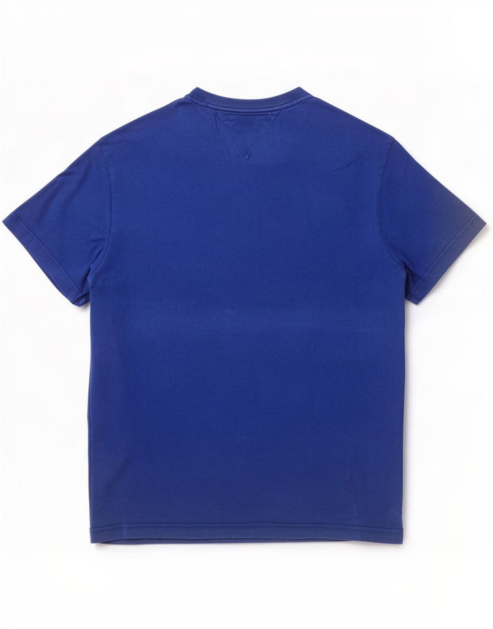 Tommy Hilfiger Herren-T-Shirt mit Grafik, Größe L, Blau