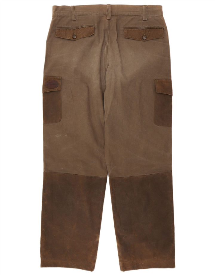 Maremmano Herren Cargohose IT 50 Large W34 L28 Braun Colourblock