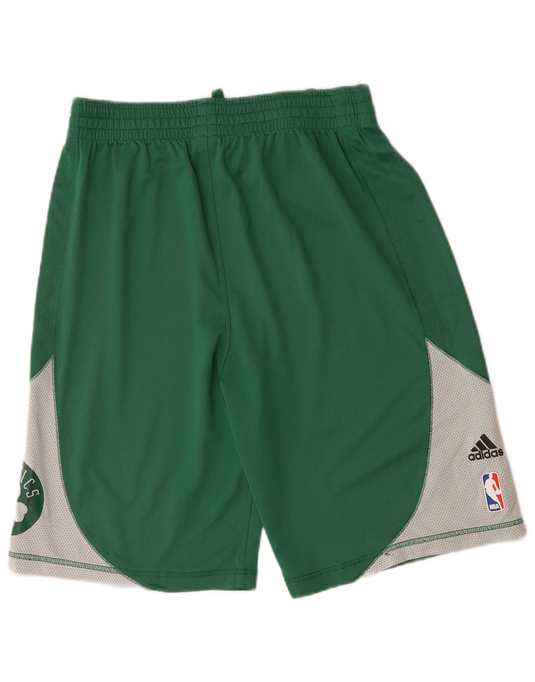 Adidas Herren Celtics Sport Shorts Mittelgrünes Colourblock-Polyester