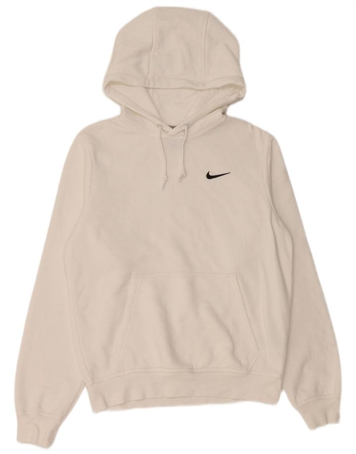 Nike Herren Kapuzenpullover, Größe S, weiße Baumwolle