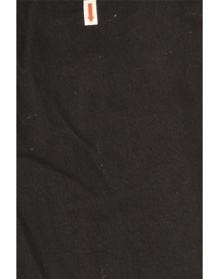 Levi's Herren 501 Straight Jeans W32 L28 Schwarze Baumwolle