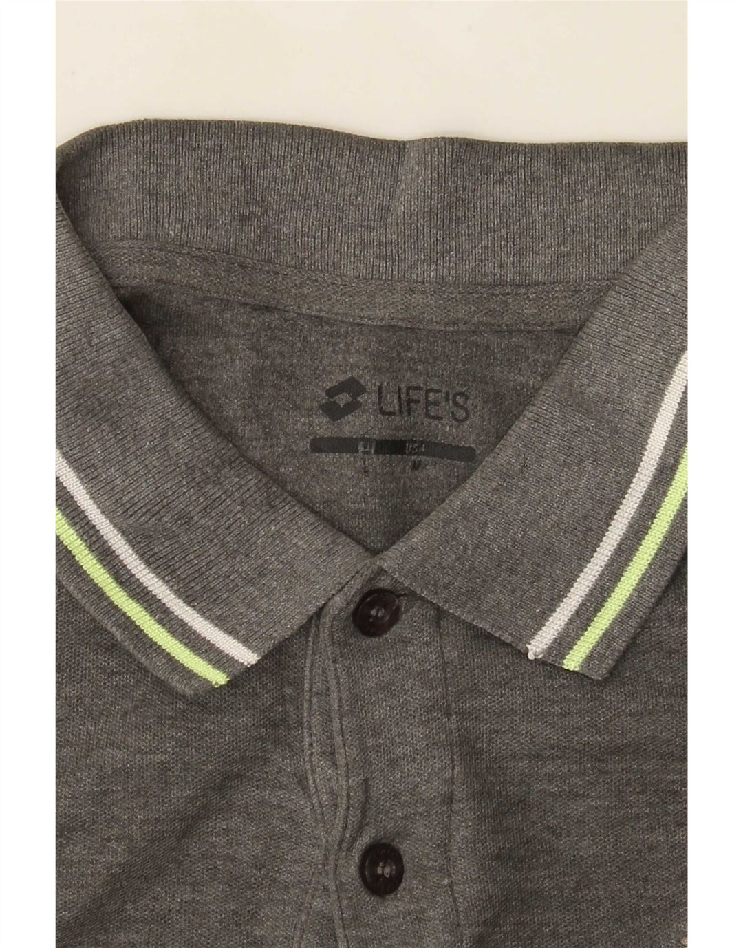Lotto Herren Poloshirt Mittelgrau meliert