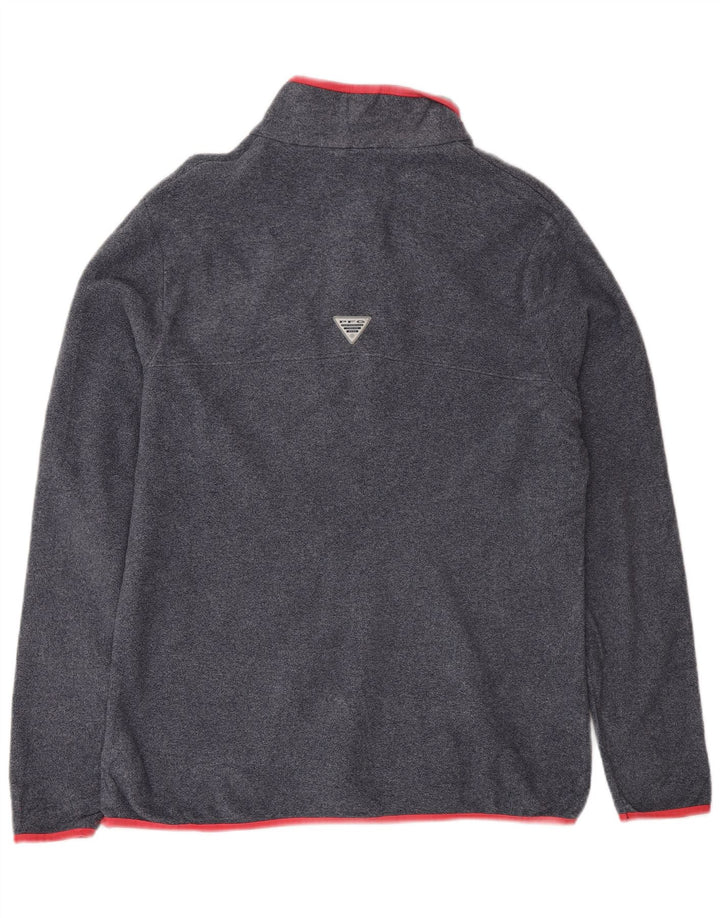 Columbia Damen-Fleecepullover mit Knopfkragen, UK 18, XL, Grau, Polyester