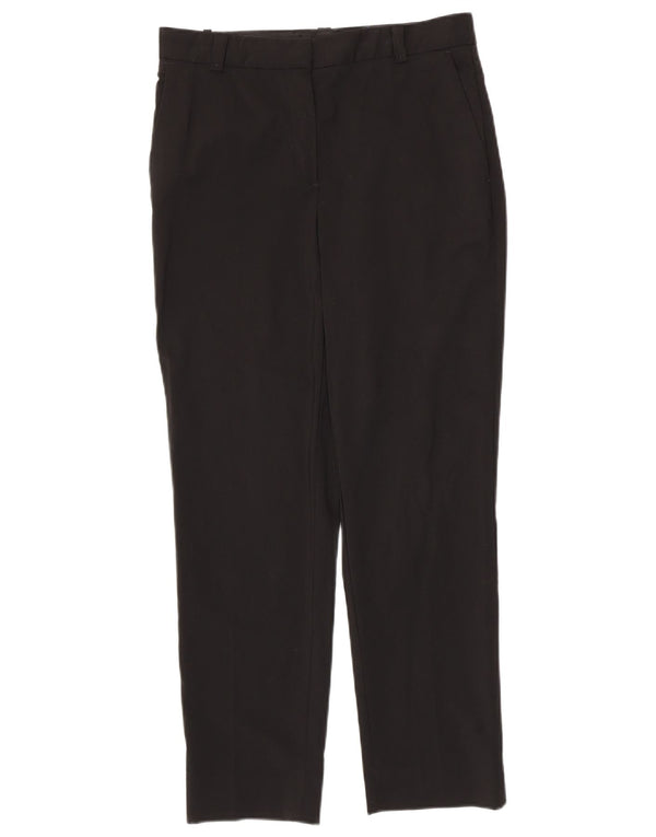 Massimo Dutti Damen gerade Chinohose EU 38 Small W28 L27 Schwarz