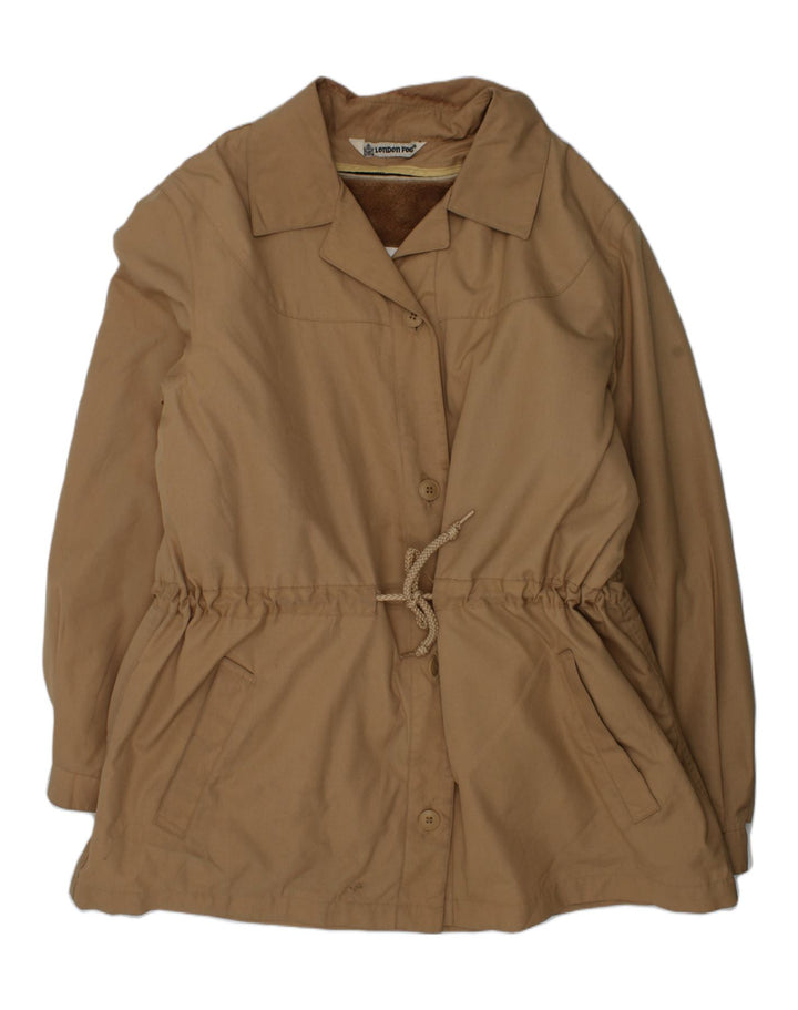LONDON FOG Girls Windbreaker Jacket 15-16 Years Brown Polyester | Vintage London Fog | Thrift | Second-Hand London Fog | Used Clothing | Messina Hembry 