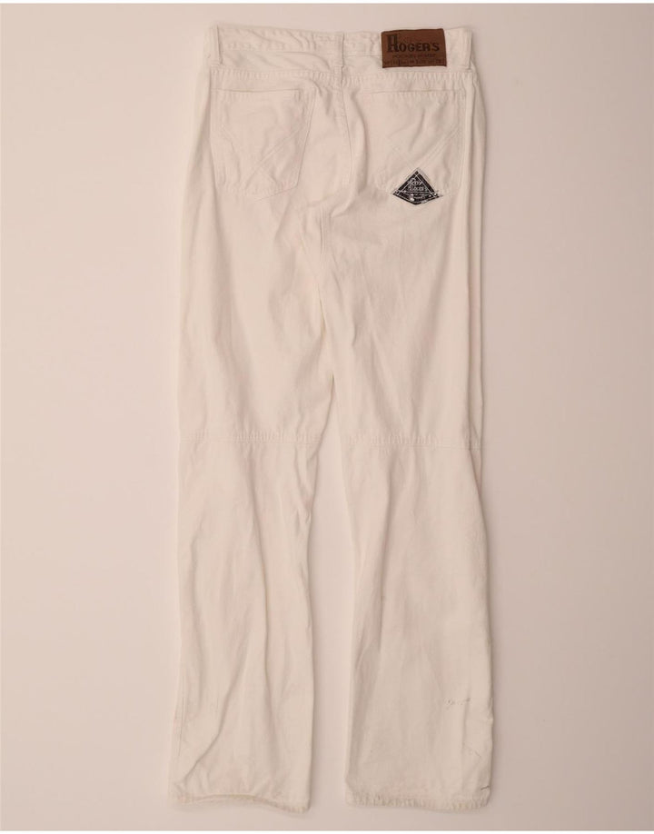 ROY ROGERS Womens Straight Jeans IT 46 Large W32 L32 White Vintage Roy Rogers and Second-Hand Roy Rogers from Messina Hembry 