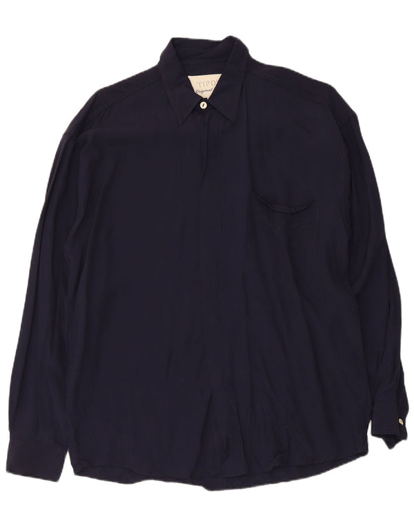 Tipo' S Herrenhemd Medium Marineblau