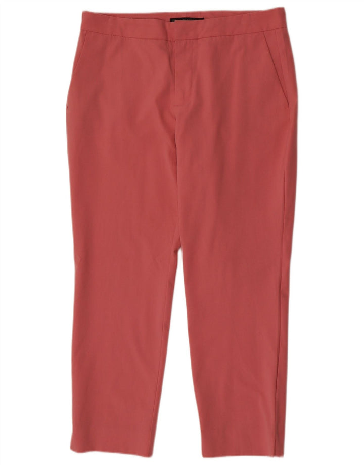 Gerade Chino-Hose für Damen von Zara, EU 40, M, W30, L26, Rosa