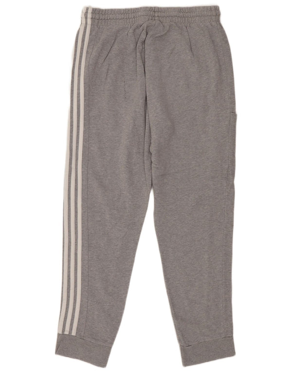 Adidas Herren Trainingshose Jogger Große graue Baumwolle