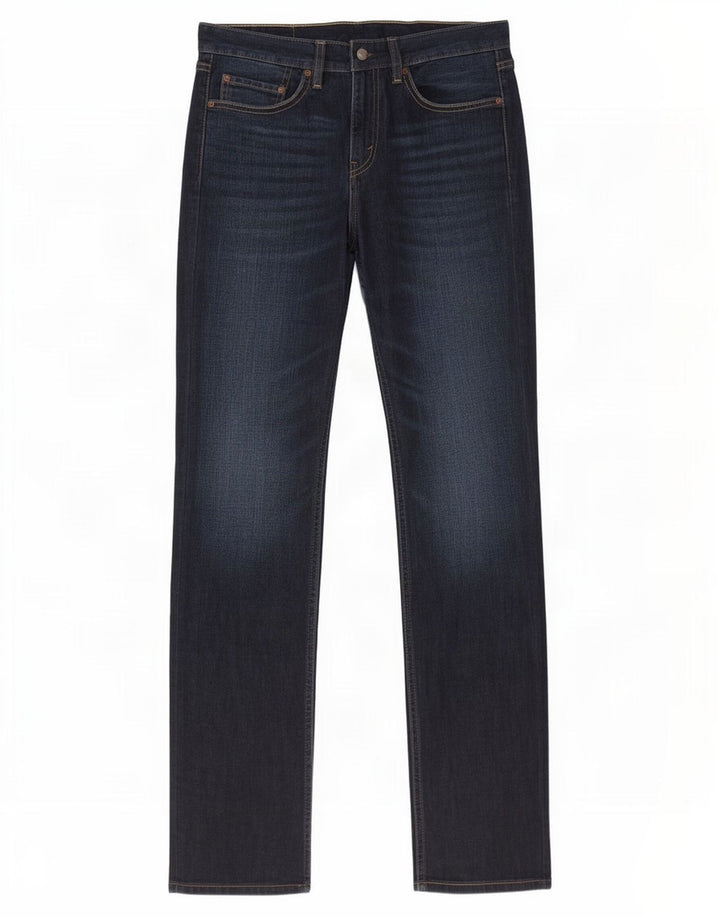 Levi's Herren 511 Slim Jeans W32 L34 Marineblaue Baumwolle