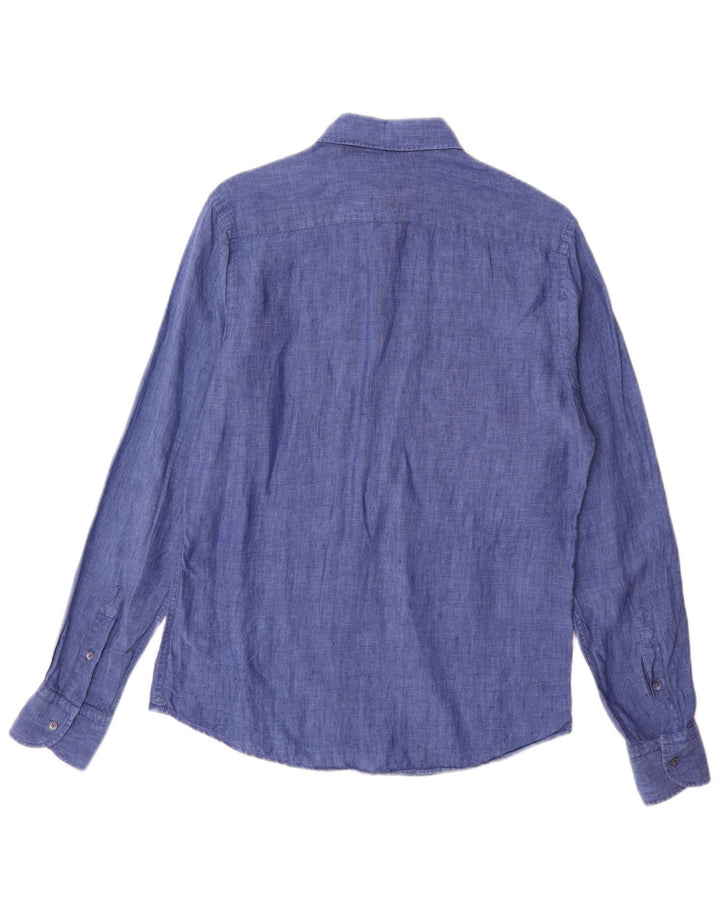 Massimo Dutti Herrenhemd Small Blau