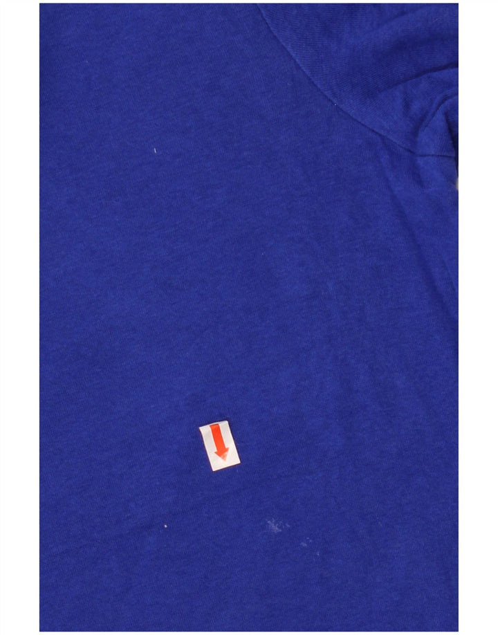 EDDIE BAUER Herren Top Langarm XL Blau Baumwolle