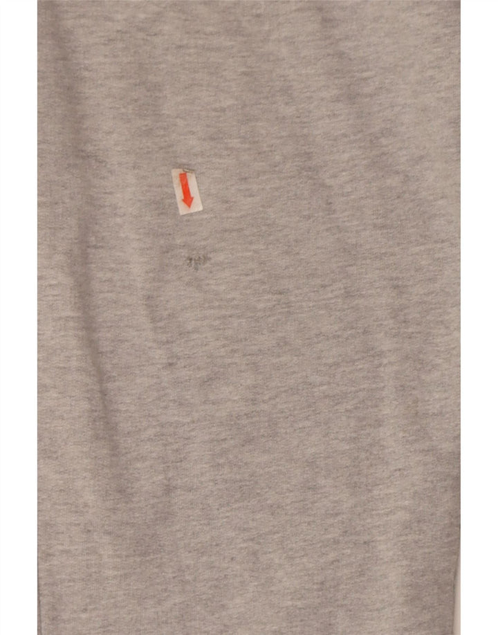 Adidas Damen Trainingshose Jogger mittelgraue Baumwolle