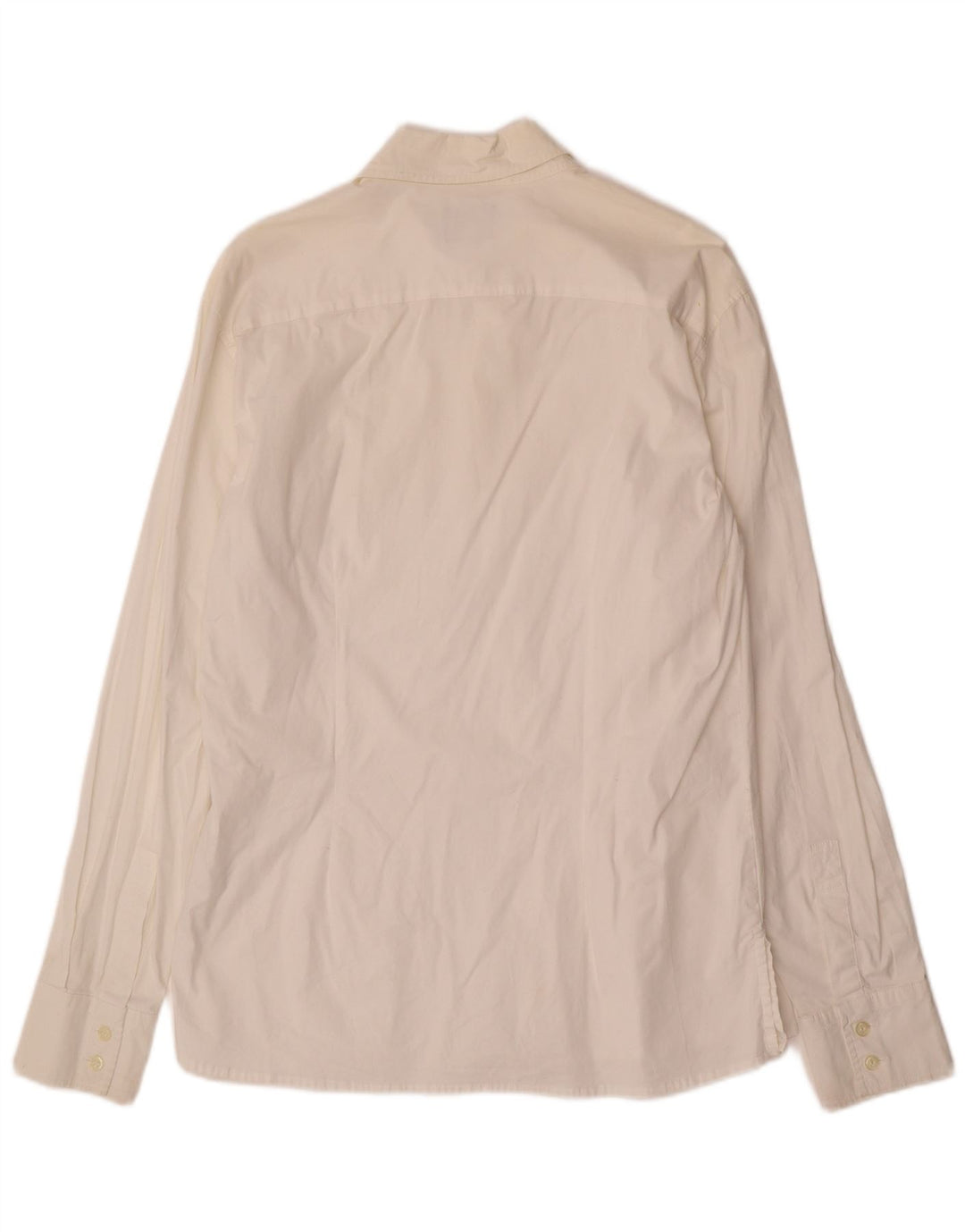 RIFLE Herrenhemd, groß, aus weißer Baumwolle