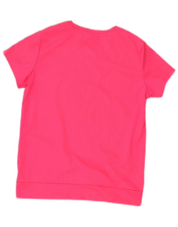 Puma Mädchen Grafik T-Shirt Top 7–8 Jahre Rosa