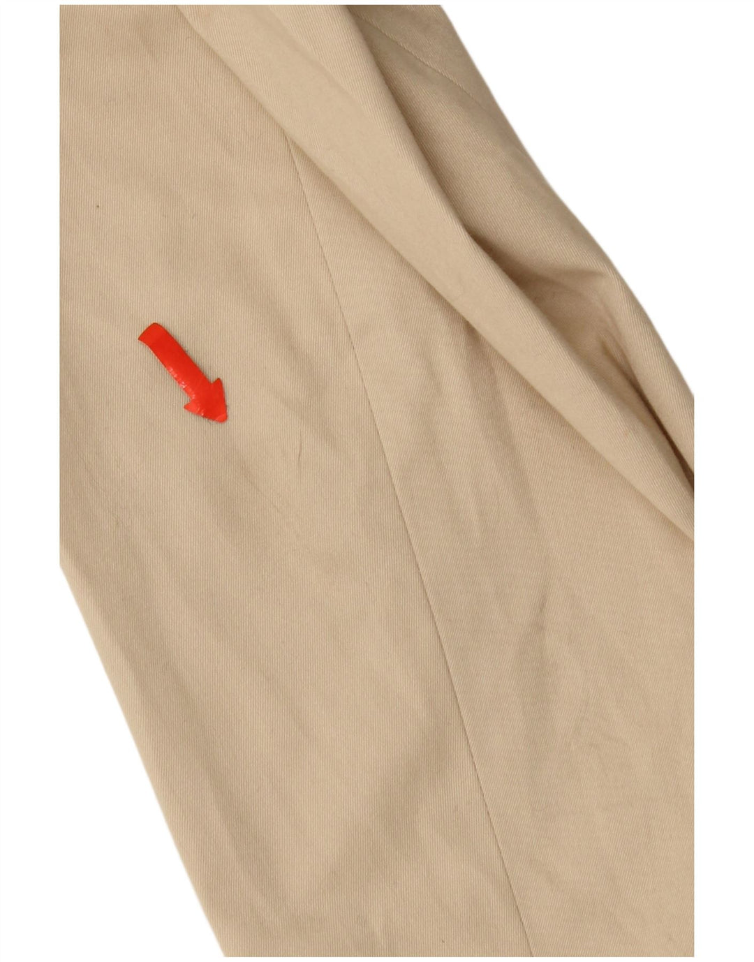 Balloon Damen 2-Knopf-Blazerjacke UK 18 XL Beige Baumwolle