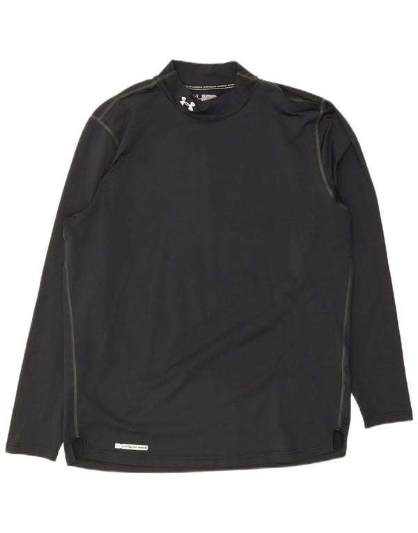 Under Armour Herren Cold Gear Top Langarm 2XL Schwarz